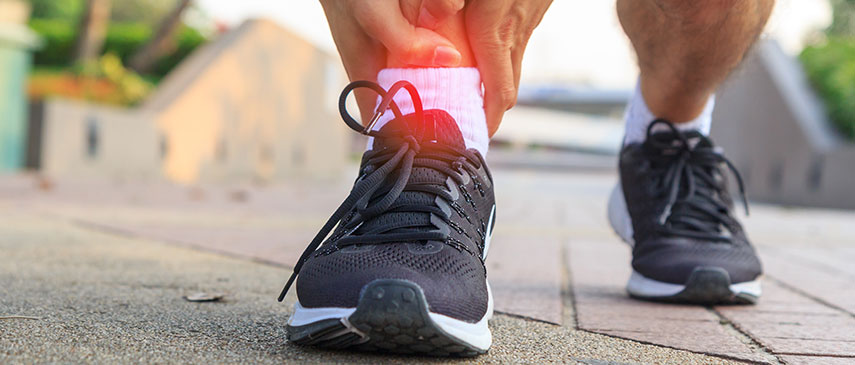 Ankle pain relief