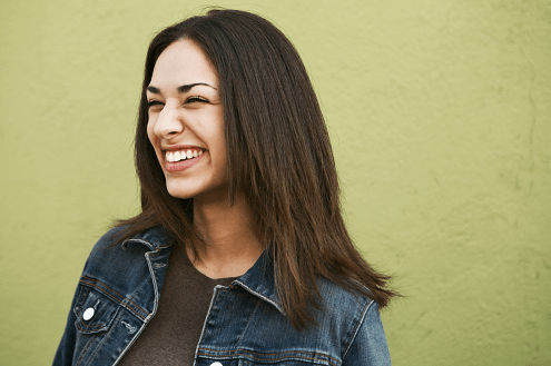 Young Woman Laughing